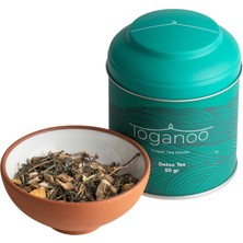 Toganoo Tea Detox Yeşil Çay Zencefil Limon Kabuğu 50 gr