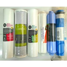 Su Arıtma Filt. Seti 6 Lı Çift Spun 75Gpd Vontron Membran Mineral