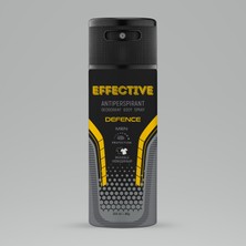 Effective Lara Effectıve Vücut Deodorantı Antıperspırant - Defence - For Men - (150 ml x 6 Adet)