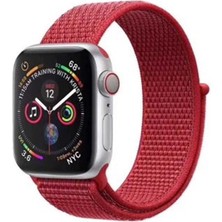 Adige Apple Watch Se 2 44MM Kordon Kayış Kumaş Cırtlı