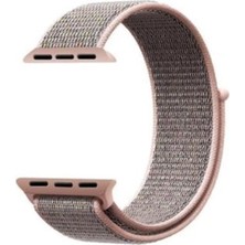 Adige Apple Watch Se 40MM Kordon Kayış Kumaş Cırtlı