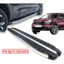 Tunax Qashqai 2007 2014 Araca Özel Blackline Yan Basamak