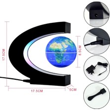 Newdaki Manyetik Sihirli Dünya Küresi Havada Denge