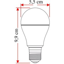 Osram 4,9W (40W) E27 Mini LED Ampul 2700K Sarı 3 Adet Avize LED Lamba