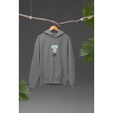 Nulivez Yüksek Kalite Baskılı Kapüşonlu Kanguru Cepli Unisex Oversize Sweatshirt