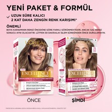 L'Oréal Paris Excellence Creme Saç Boyası - 7.1 Küllü Kumral