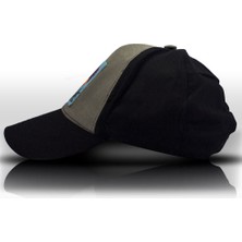 Giftsome Horoz Figürlü Hayvan Desenli Siyah Beyzbol Şapka Unisex