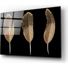 Barel Storm Gold Tüyler Cam Tablo |  Dekoratif, Ofis, Mutfak