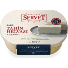 Bercekız Servet Rafine Şeker İlavesiz - Sade Helva 400 gr