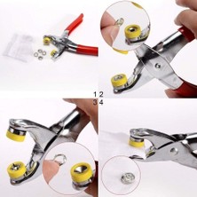 Kaufhier Metal Çıtçıt Pensesi ve Düğme Seti