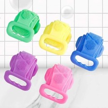 Kaufhier Silikon Çift Taraflı Banyo Kesesi