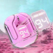 MerciTech Bluetooth Kulaklık Kablosuz Ultrapods Dijital Göstergeli Gaming Dokunamtik Enc V5.3 Yeninesil