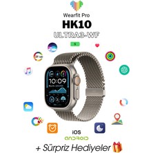 HK10 Ultra3-Wf Yeni Versiyon Chat Gpt 2.0 Destekli 49MM Amoled Ekran Akıllı Saat