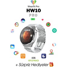 HW10 Pro 1.52 Inç 38 mm Yuvarlak Amoled Ekran Yapay Zeka Destekli Akıllı Saat