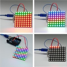 Sensör Modül WS2812 LED Panel 5050 Rgb 8x8 LED Matrix Arduino