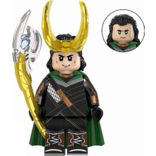 myminitoys Süper Kahraman Mini Figür Loki Yenilmezler - Ahşap J-08