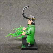 myminitoys Süper Kahraman Mini Figür God Of Stories Loki - Ahşap J-027