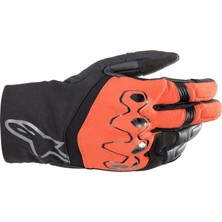 Alpinestars Hyde Xt Ds Wp Korumalı Motosiklet Eldiveni Kırmızı / Siyah