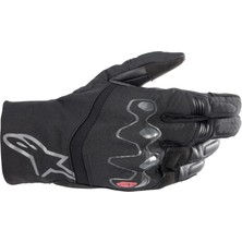 Alpinestars Hyde Xt Ds Wp Korumalı Motosiklet Eldiveni Siyah / Siyah