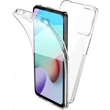 Gpack Samsung Galaxy A04 Kılıf Ön Arka Şeffaf Silikon Koruma Şeffaf