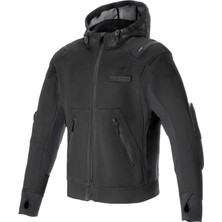 Alpinestars Moflow Air Tech Hoodie Korumalı Motosiklet Montu Siyah  Siyah