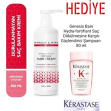 Marcus & Mıra Cremask 500 Ml. Durulanmayan Saç Bakım Kremi Kerastase Genesis Bain Şamp. 80ml Hediye