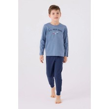 U.S. Polo Assn.  1911-4  Erkek Çocuk Pijama Takım