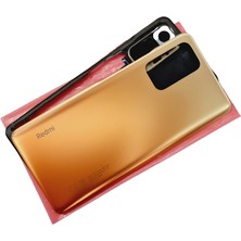 Tkgz Xiaomi Redmi Note 10 Pro (4g) Kasa Arka Pil Batarya Kapağı Gold