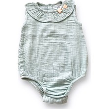 Kız Müslin Çıtçıtlı Body