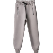 Lusana 742-1 5-8 Yaş Cep  Fermuarlı Eşofman  Alt