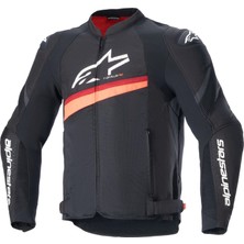 Alpinestars T-GP Plus R V4 Air Korumalı Motosiklet Montu Siyah  Kırmızı