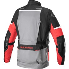 Alpinestars Andes V3 Drystar Korumalı Motosiklet Montu Gri / Siyah / Kırmızı