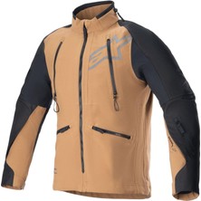 Alpinestars Hyde Xt Ds Xf Off-Road Korumalı Motosiklet Montu Kahverengi / Siyah