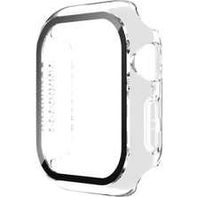 Alstrap Apple Watch 10 Uyumlu 46MM Kılıf Kasa ve Ekran Koruyucu 360 Tam Koruma Kapak