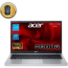 Acer Aspire 3 I3 8gb 1tb M.2 SSD A315-510P-38X0 ATL11  Fdos 15.6'' Dizüstü Bilgisayar+Mouse