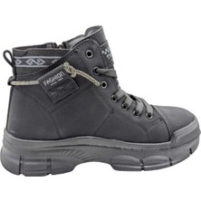 Çiğdem Kundura Firotta Kadın Kısa Bot - Firotta - Siyah - 38