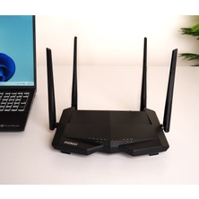 Everest SG-V1200 AC1200 Dualband Wi-Fi Gigabit Vdsl2/adsl2 4*5dbi Antenli Kablosuz  Modem Router (hem modem hem router, router sadece kablolu olarak bağlantı sağlayabilir)