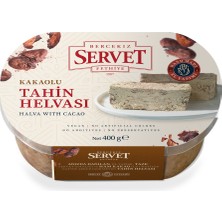 Bercekız Servet Rafine Şeker İlavesiz - Kakaolu Helva 400 gr