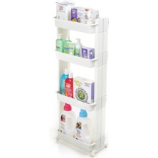 Motek Tekerlekli Organizer Banyo Mutfak Rafı