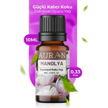 Auran Manolya Esansiyel Uçucu Koku Yağı Buhurdanlık Yağı Hava Nemlendirici Esansı Aromaterapi Esans 10ml