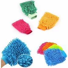 Gül Mikrofiber Oto Temizlik Eldiveni