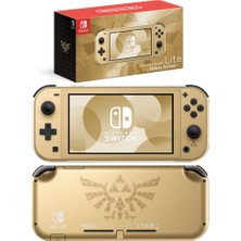 Nintendo Switch Lite Hyrule Edition (Özel Sürüm) Sıfır Oyun Konsolu + Luigi's Mansion 2 Hd Oyunlu Bundle