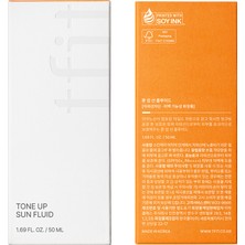 TFIT Güneş Kremi | Tone Up Sun Fluid SPF50 + 50 ml Nemlendirici Etkili