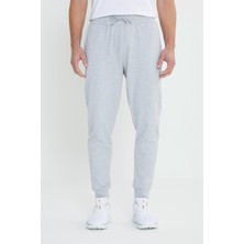 Altınyıldız Classics Erkek Gri Melanj Standart Fit Normal Kesim 2 İplik Cepli Rahat Recycle Pamuklu Jogger Eşofman Altı