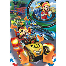 Mickey And The Roadster Racers 50 Parça Çocuk Puzzle