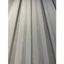 Dekoson Perde Ütü Sevmez Lüx Şantuklu Keten Tül Perde Hafif Simli Standart Pileli ( Orta Pile 1/2.5) Harika Zeminli Tül Perde
