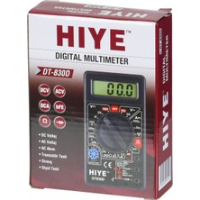 Elektro Milas Elektromilas Hıye HY-830 D Dijital Ölçü Aleti HY-DT-830 D