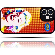 Apple IPhone 11 Uyumlu Marilyn Monroe Pop Art Yumuşak Silikon Telefon Kılıfı