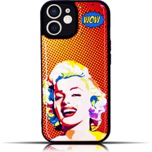 Apple IPhone 11 Uyumlu Marilyn Monroe Pop Art Yumuşak Silikon Telefon Kılıfı