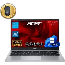 Acer Aspire 3 I3 8gb 1tb M.2 SSD A315-510P-38X0 ATL19  W11PRO 15.6'' Dizüstü Bilgisayar+Mouse